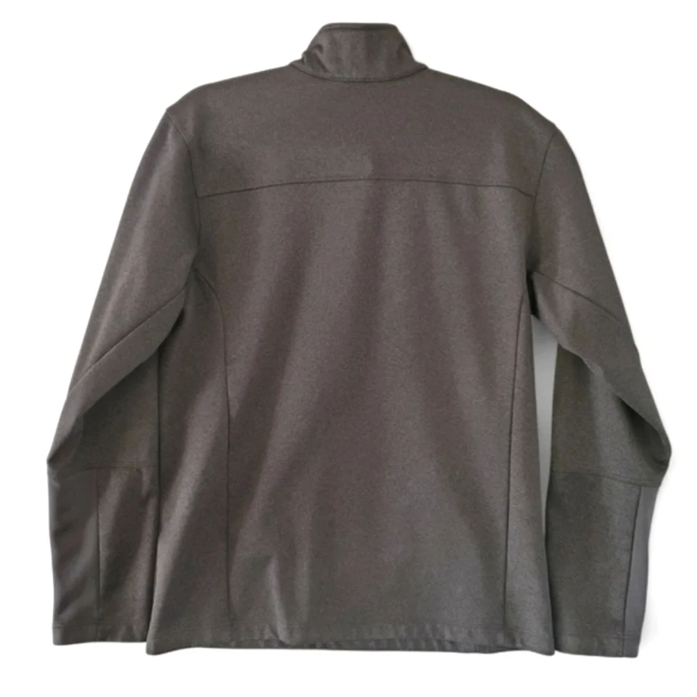 THE NORTH FACE Cugo‎ Charcoal Gray Quarter Zip Pullover Jacket/Coat Men's Size M